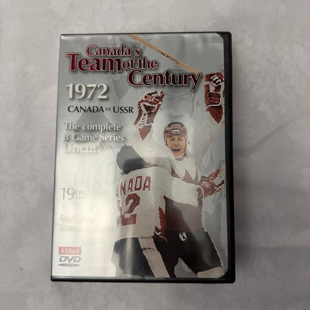 1972 Canada vs USSR Summit Series Complete 8 Game‎ DVD Set Team of Century